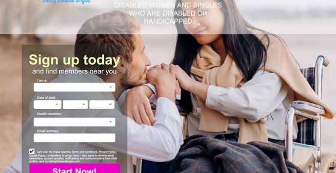 Find disabled singles today on Datingdisabledsingles.com